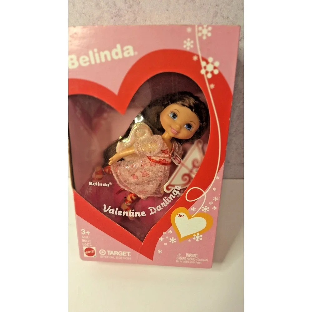 Plastic Collectible Doll, Mattel KellyClub Valentine Darlings Belinda